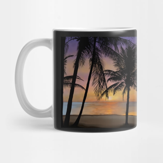 Tropical Sunset on a Dream Vacation by laceylschmidt